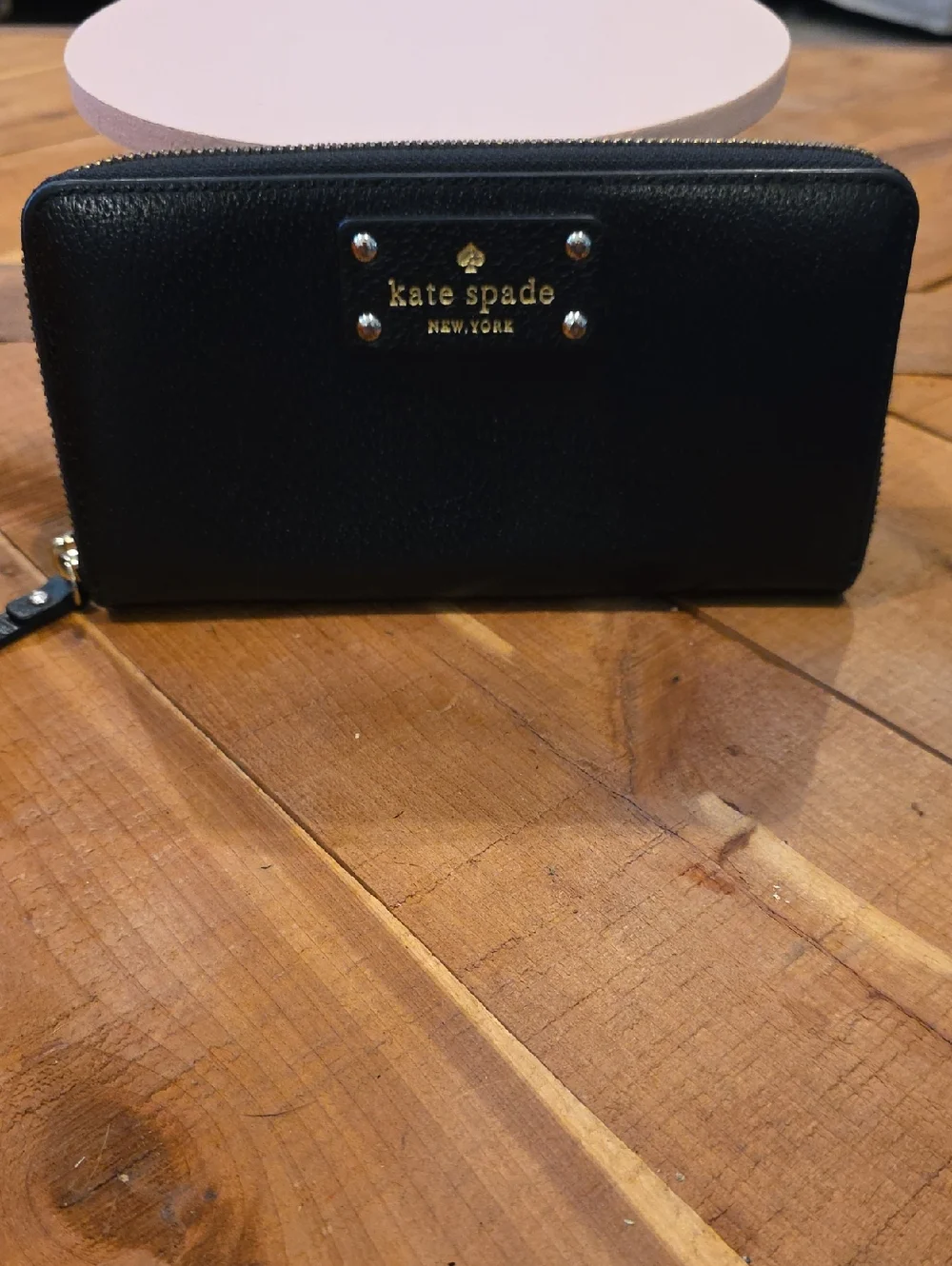 Kate Spade Super Soft Black Long Wallet